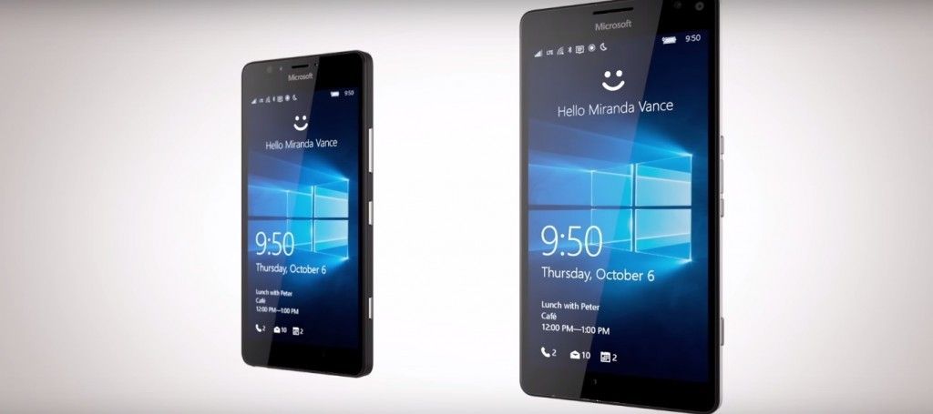 Lumia 950 foi o destaque da apresentação (Reprodução)